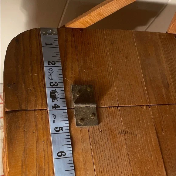 Basketville Putney Vermont Vintage Rustic Tan Woven Storage Picnic Basket - Picture 8 of 16